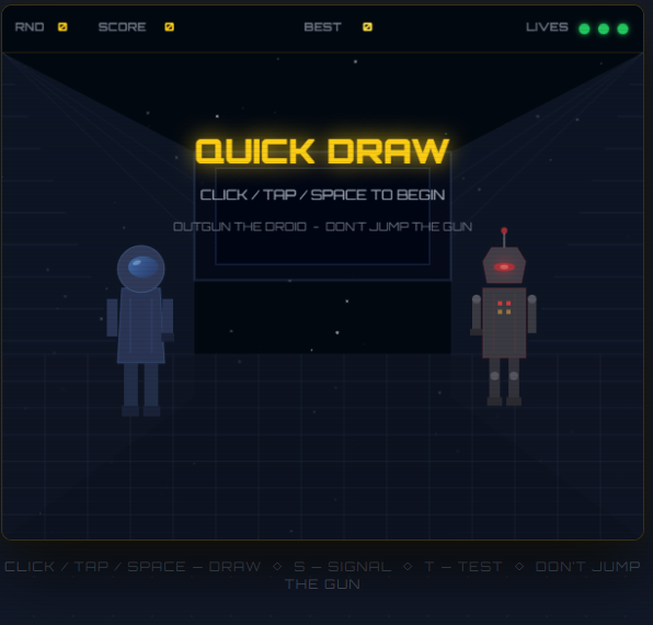 Quick Draw gameplay